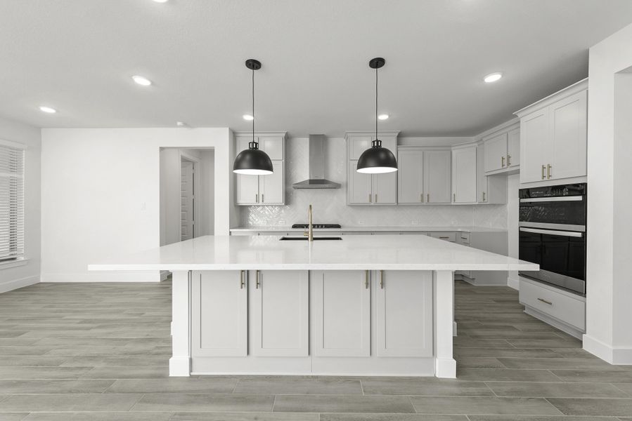 Representative furnished interior of a home built from the The Milton III by Westin Homes in Kresston - 65', Montgomery (Image 4).