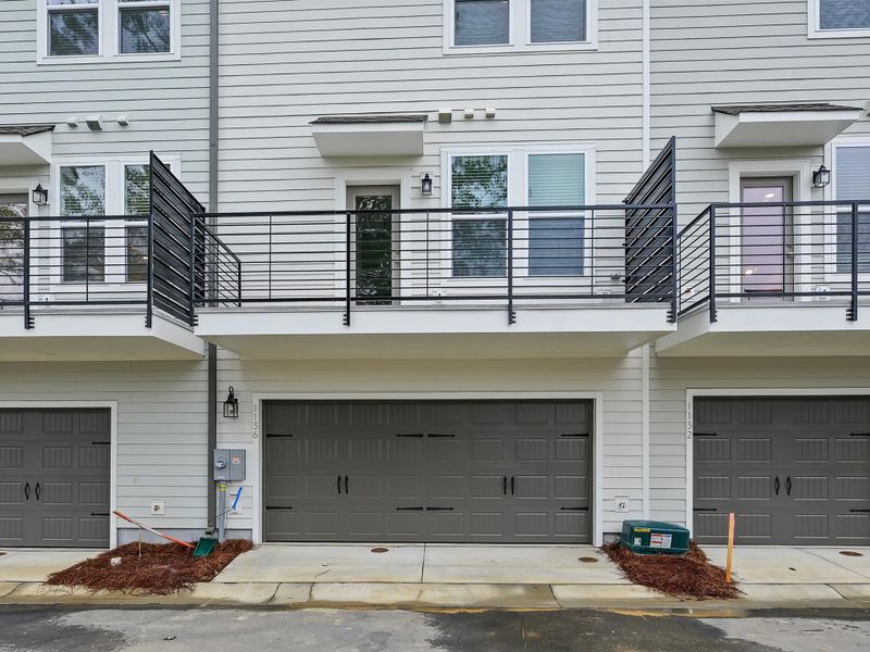 Exterior details and patio area of a home in Central Living at Craig, Charlotte (Image 3). Exterior details and patio area of a home in Central Living at Craig, Charlotte (Image 3).
