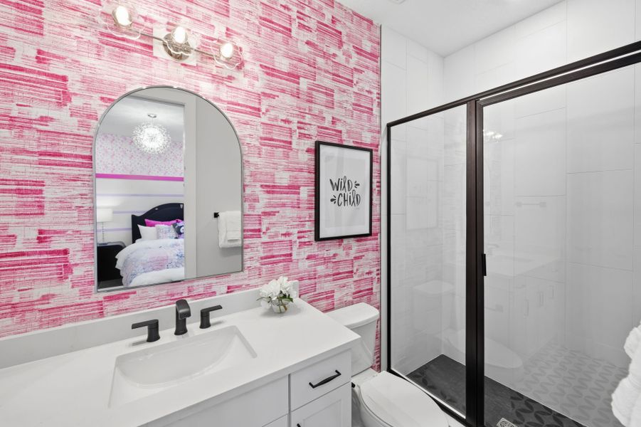 Representative furnished interior of a home built from the Livingston II by Pulte Homes in Marigold, Davie (Image 14).