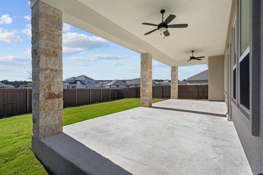 Back Patio View