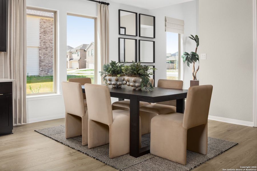 Furnished interior view inside a new home in Rhine Valley, Schertz (Image 16). Furnished interior view inside a new home in Rhine Valley, Schertz (Image 16).