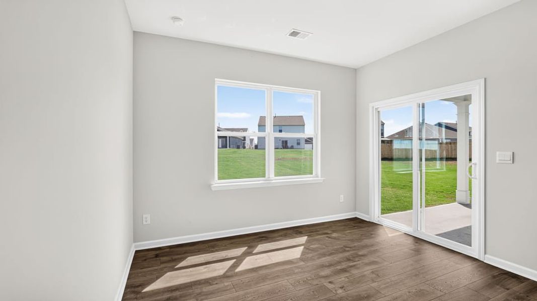 Representative unfurnished interior of a home built from the Aria by D.R. Horton in Rocky River Ridge, Anderson (Image 24).