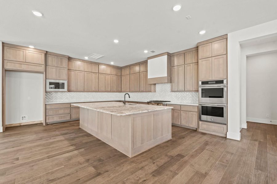 Furnished interior view inside a new home in Bridgeland, Cypress (Image 8). Furnished interior view inside a new home in Bridgeland, Cypress (Image 8).