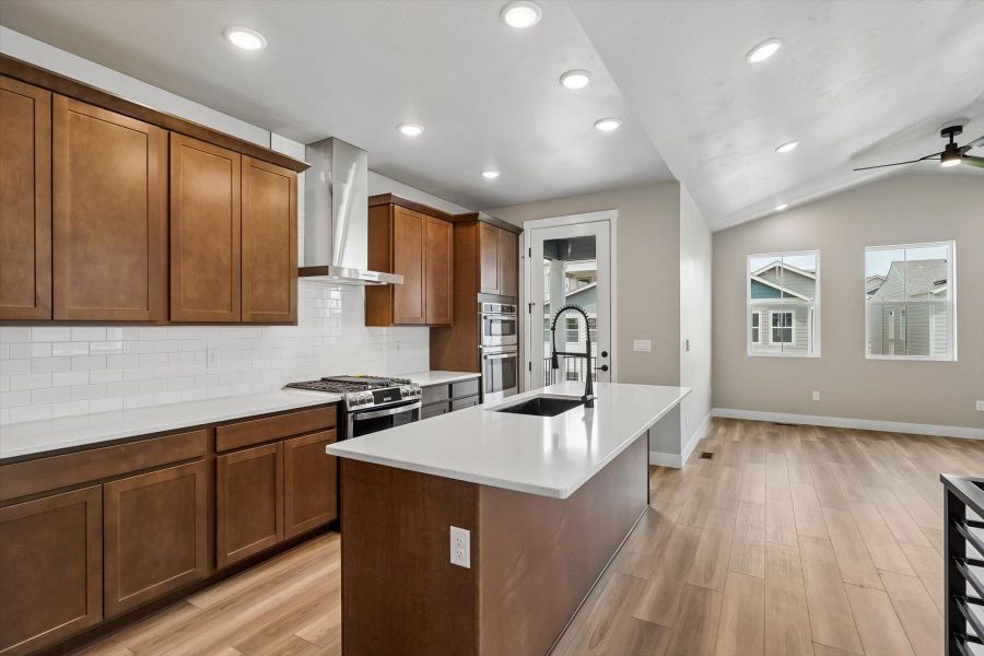 Furnished interior view inside a new home in Pony Park, Colorado Springs (Image 4).