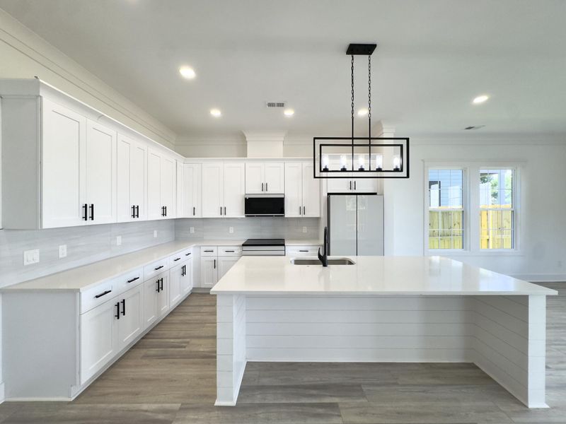 Furnished interior view inside a new home in , North Charleston (Image 6).