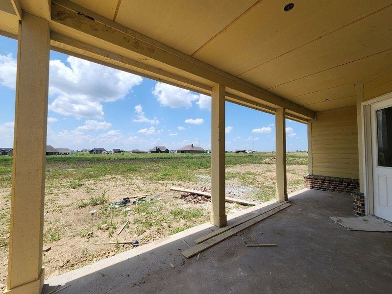 In-progress construction of a new home in Rocky Top, Krum, TX (Image 11).