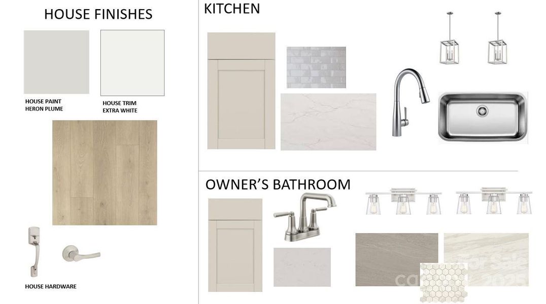 Sample of building materials used in homes in , Waxhaw (Image 6).