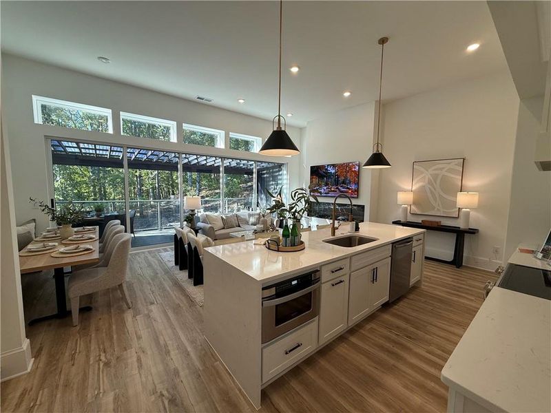 Furnished interior view inside a new home in , Waleska (Image 12).