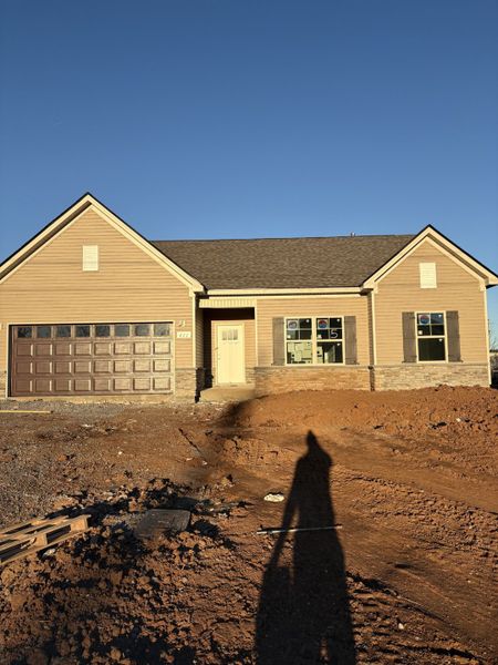 In-progress construction of a new home in Burton Farms, Smyrna, TN (Image 2).
