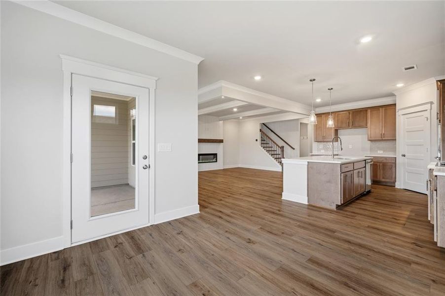 Furnished interior view inside a new home in Summerlin, Winder (Image 10).