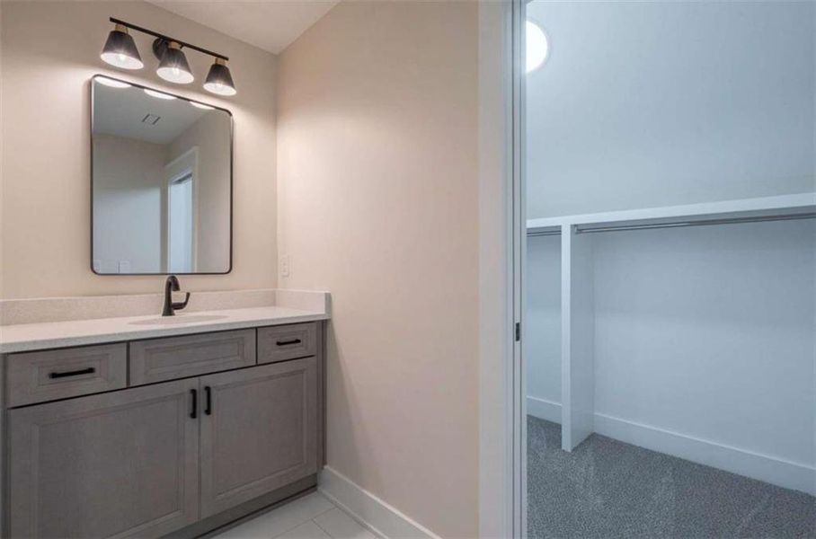 Furnished interior view inside a new home in , Monroe (Image 19).