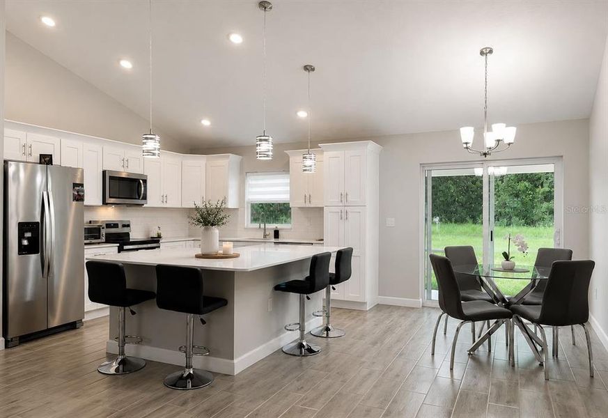 Furnished interior view inside a new home in , Ocala (Image 6).
