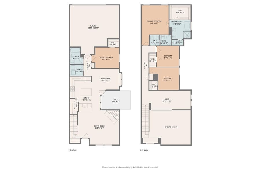Floorplan with approximate measurements