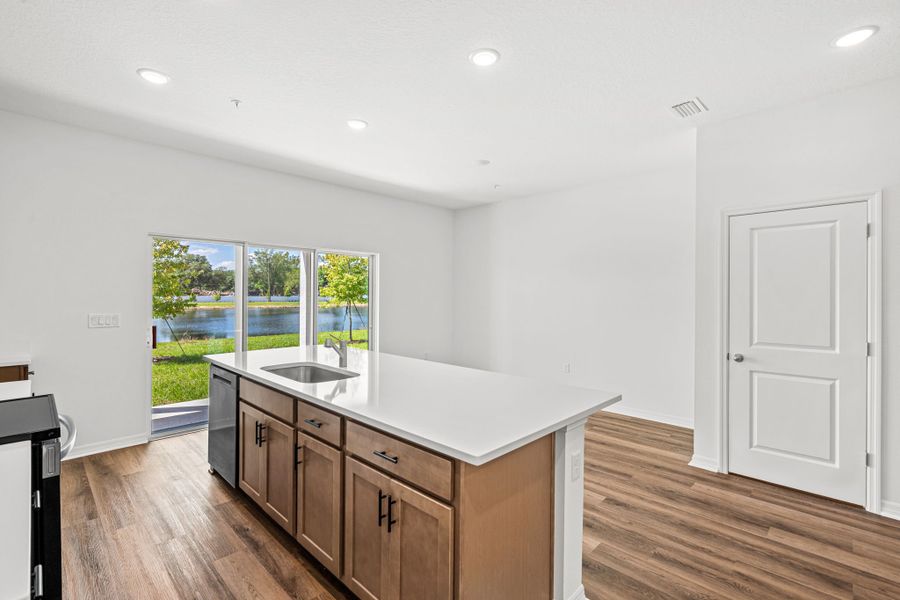 Furnished interior view inside a new home in Shenandoah Reserve, Orlando (Image 29).