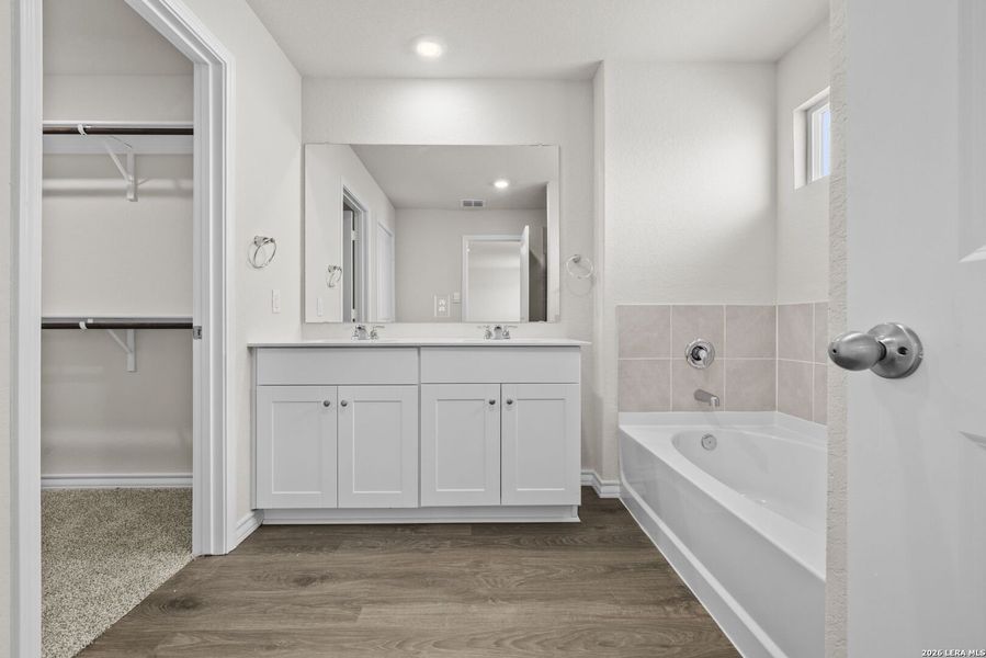 Furnished interior view inside a new home in Stonehill, San Antonio (Image 9).