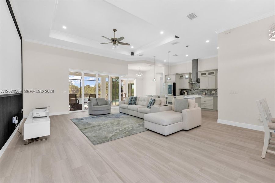 Furnished interior view inside a new home in , Port Charlotte (Image 13). Furnished interior view inside a new home in , Port Charlotte (Image 13).