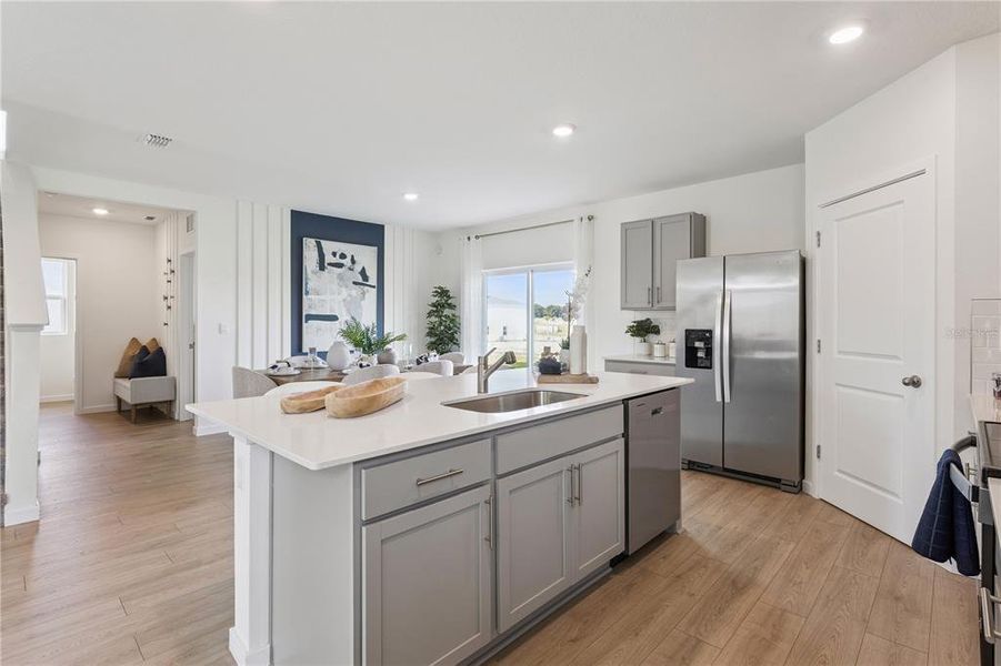 Furnished interior view inside a new home in Crossroads at Kelly Park, Apopka (Image 30).