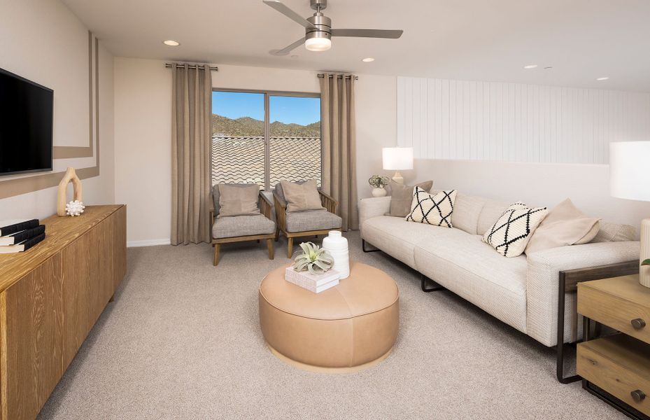 Furnished interior view inside a new home in Foothills at Northpointe, Peoria (Image 11).