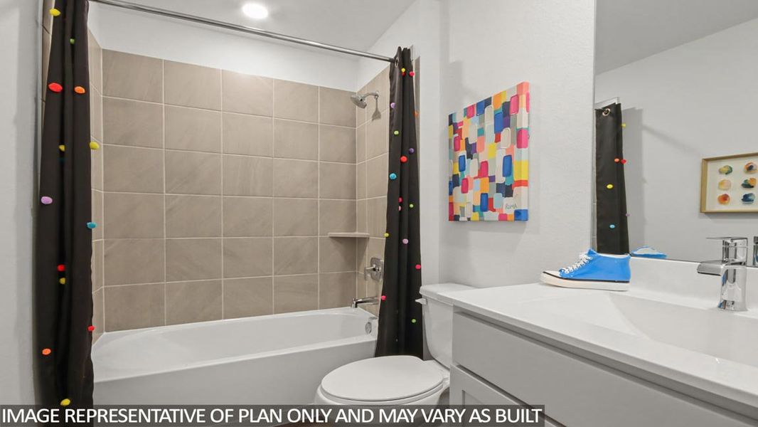 Image 29 representing the Justin by D.R. Horton in Presswoods, Splendora, TX.