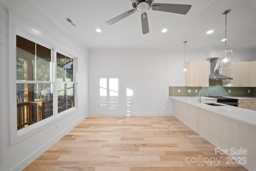 Spacious, unfurnished interior of a new home in , Asheville (Image 24).