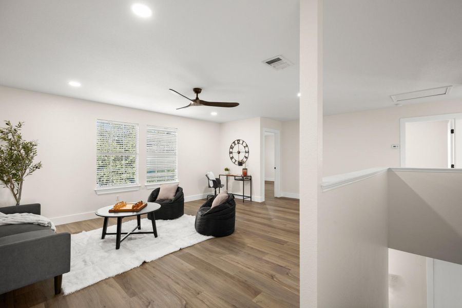 Furnished interior view inside a new home in , Pflugerville (Image 9).