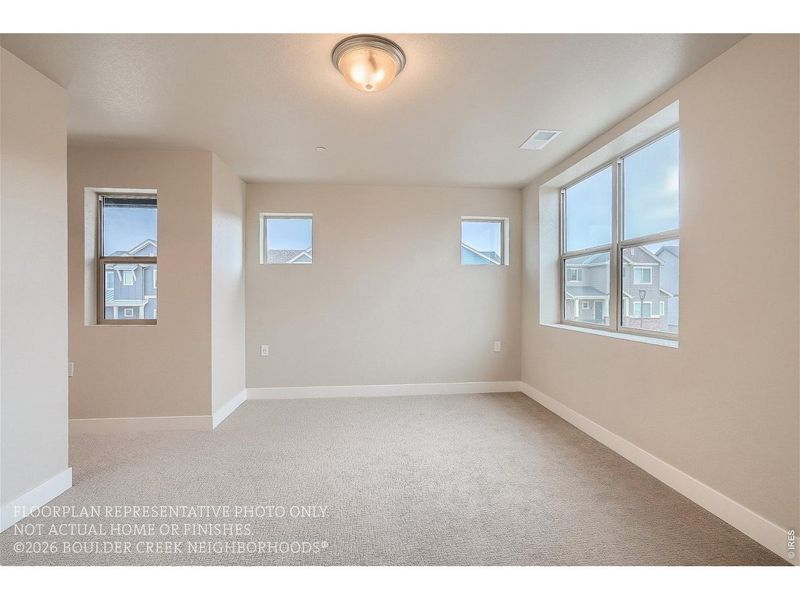 Spacious, unfurnished interior of a new home in , Boulder (Image 20).