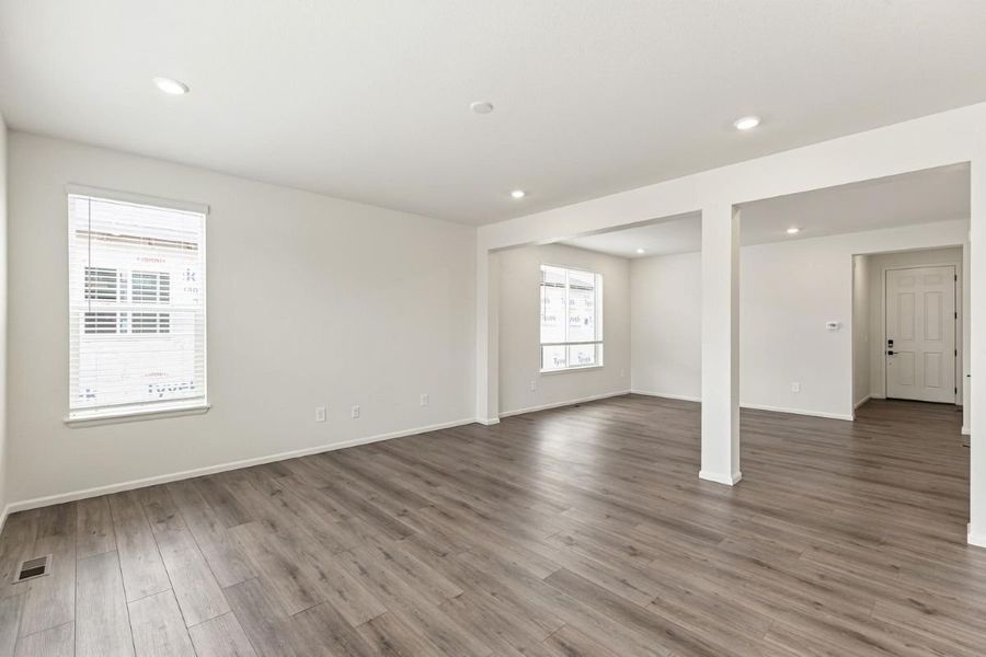 Spacious, unfurnished interior of a new home in Bennett Crossing Reserve, Bennett (Image 10).