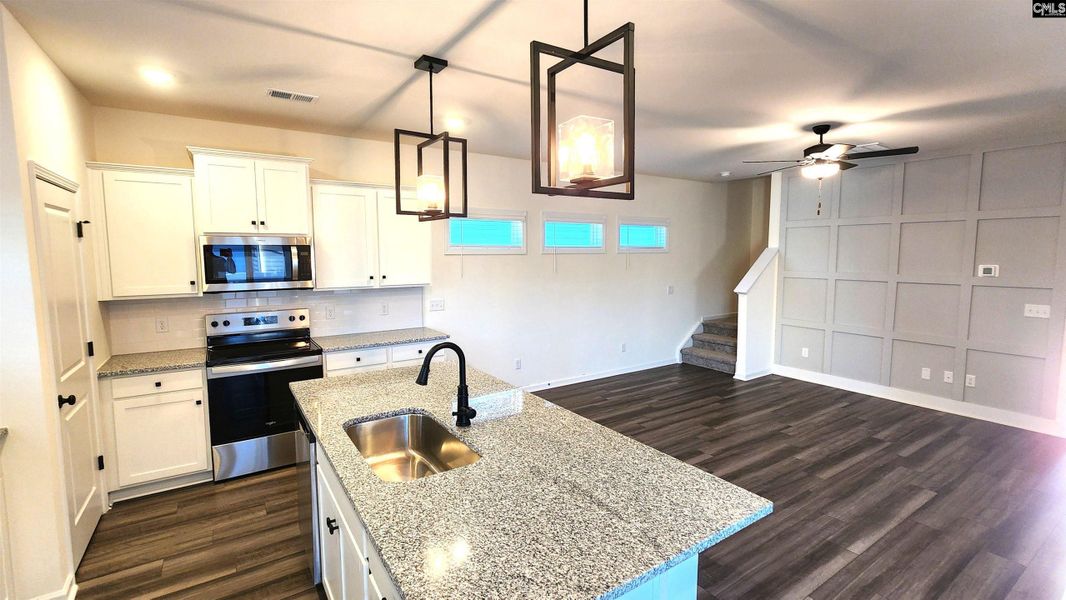 Furnished interior view inside a new home in Bickley Station, Irmo (Image 11).