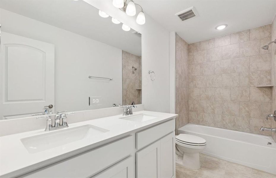 Spacious secondary bathroom *real home pictured Spacious secondary bathroom *real home pictured