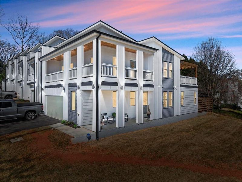 Exterior details and patio area of a home in , Gainesville (Image 22).