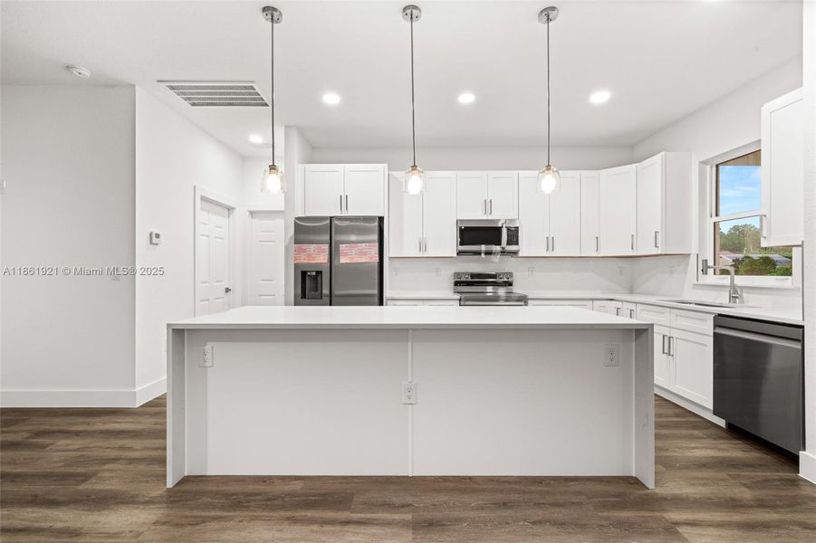 Furnished interior view inside a new home in , Sebring (Image 7).