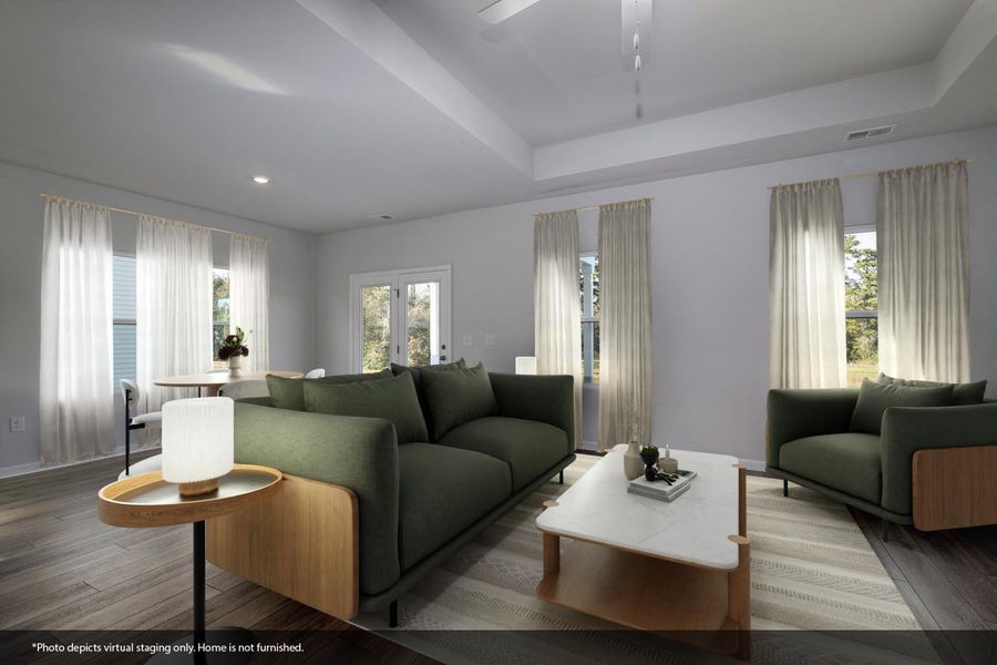 Furnished interior view inside a new home in Jordan Grove, Conway (Image 8).