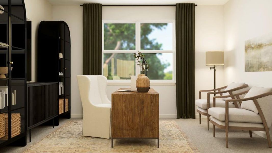 Furnished interior view inside a new home in Deer Valley, Canton (Image 7).