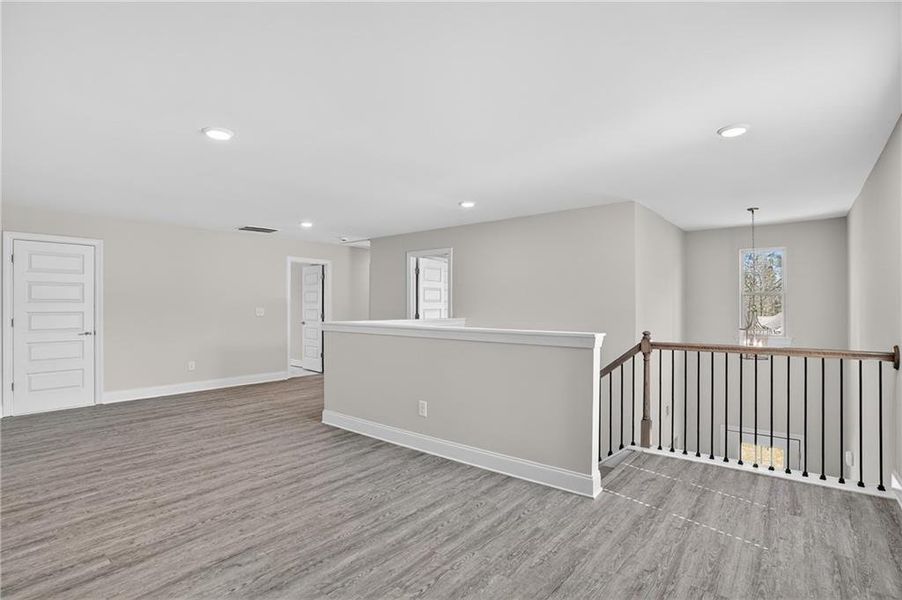 Spacious, unfurnished interior of a new home in Waters Edge, Mansfield (Image 15).