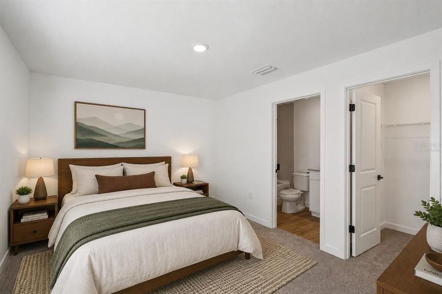 Furnished interior view inside a new home in Trilby Crossing, Brooksville (Image 3).