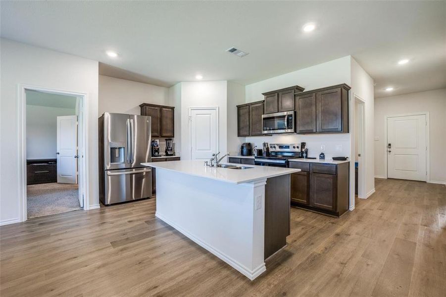 Furnished interior view inside a new home in , Crandall (Image 10).