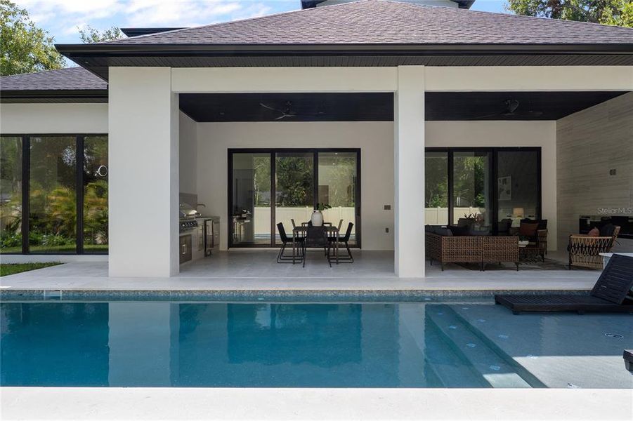 Exterior details and patio area of a home in , Winter Park (Image 35). Exterior details and patio area of a home in , Winter Park (Image 35).