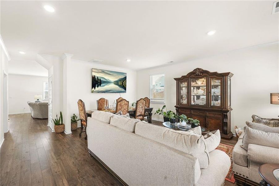 Furnished interior view inside a new home in Independence, Loganville (Image 11).