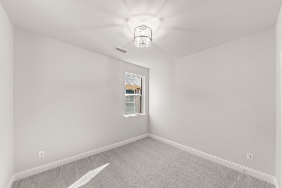 Representative unfurnished interior of a home built from the Liberty by Rockwell Homes in Wildflower Ranch, Fort Worth (Image 41). Representative unfurnished interior of a home built from the Liberty by Rockwell Homes in Wildflower Ranch, Fort Worth (Image 41).