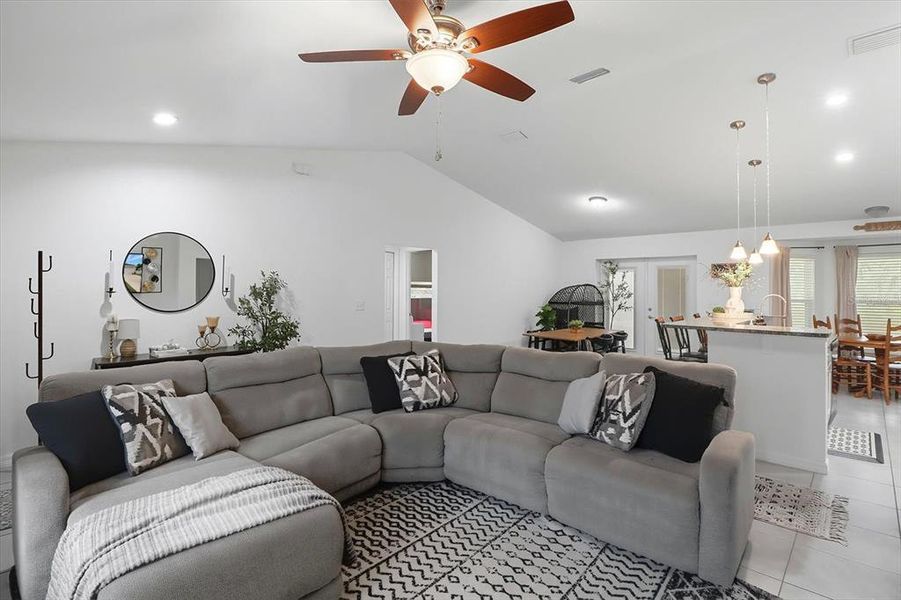 Furnished interior view inside a new home in , Ocala (Image 24).