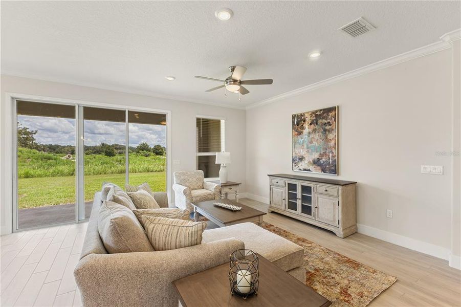 Furnished interior view inside a new home in , Ocala (Image 6).
