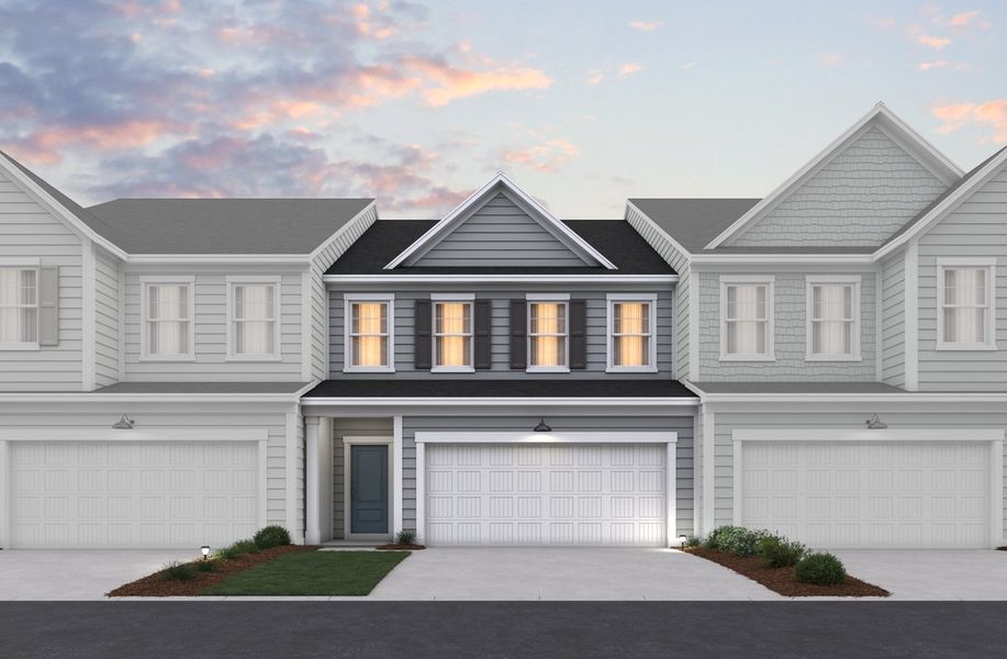 Image 13 representing the Addison by Beazer Homes in Ashley Walk Townes, Charleston, SC.