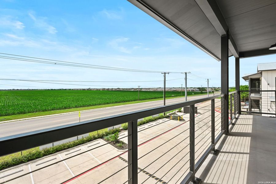 Exterior details and patio area of a home in , New Braunfels (Image 3).