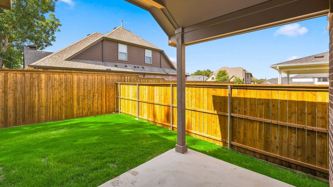 Exterior details and patio area of a home in Taylor Estates, Corinth (Image 3).