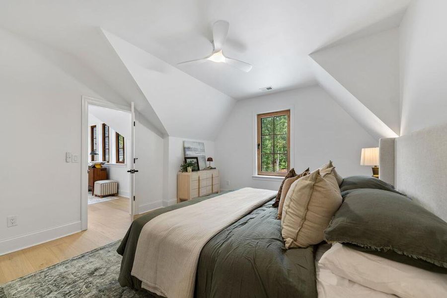Furnished interior view inside a new home in , Ellijay (Image 10).