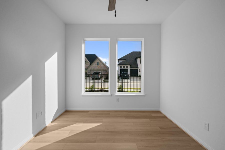 Spacious, unfurnished interior of a new home in Bridgeland, Cypress (Image 16).