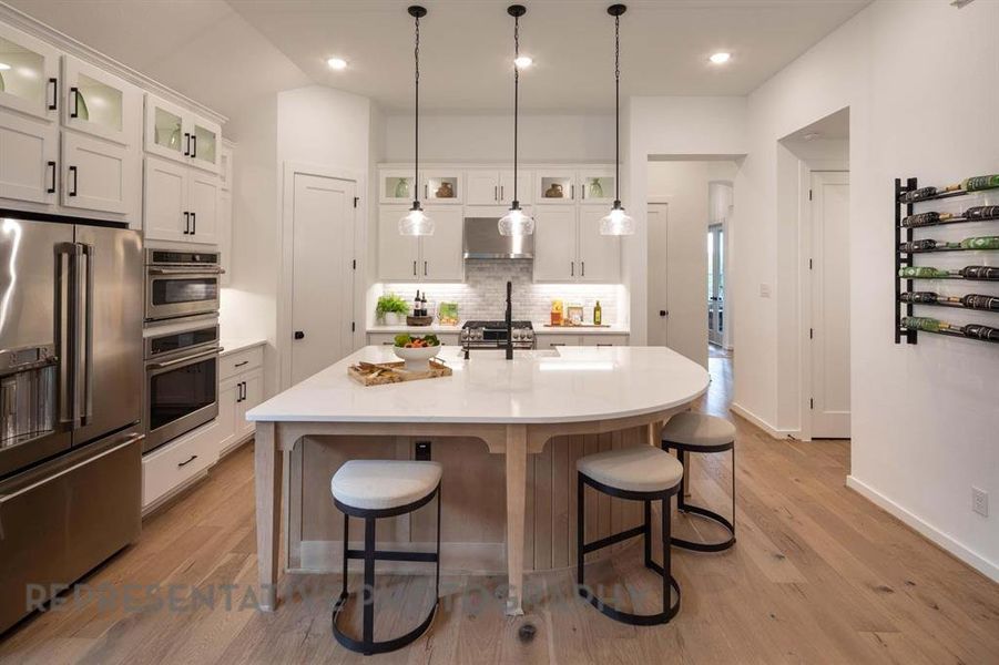 Furnished interior view inside a new home in Gateway Village - The Reserve: 50ft. lots, Denison (Image 19).