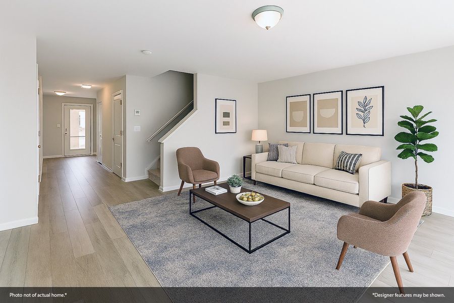 Furnished interior view inside a new home in Padgett Commons, Hopkins (Image 4).