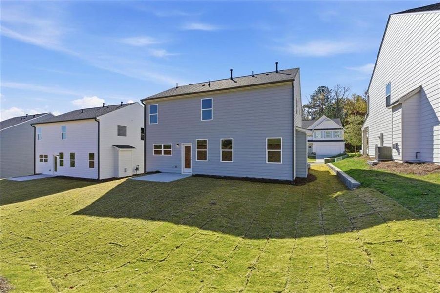 Exterior details and patio area of a home in , Canton (Image 28).