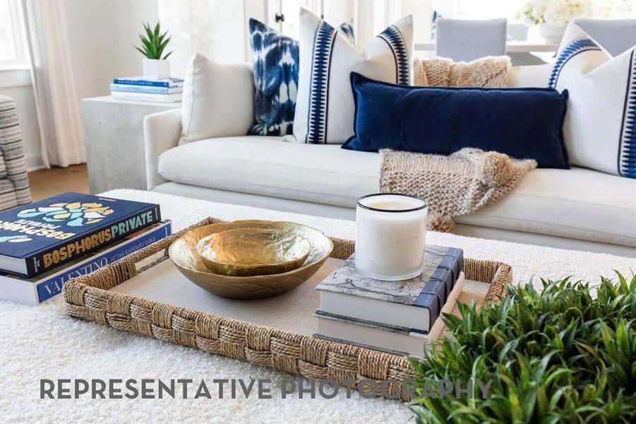 Close-up of interior finishes inside a home in Wellington, Haslet (Image 18).